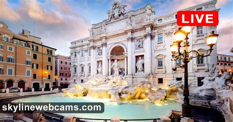 webcam trevi brunnen|Trevi Fountain Live Webcam